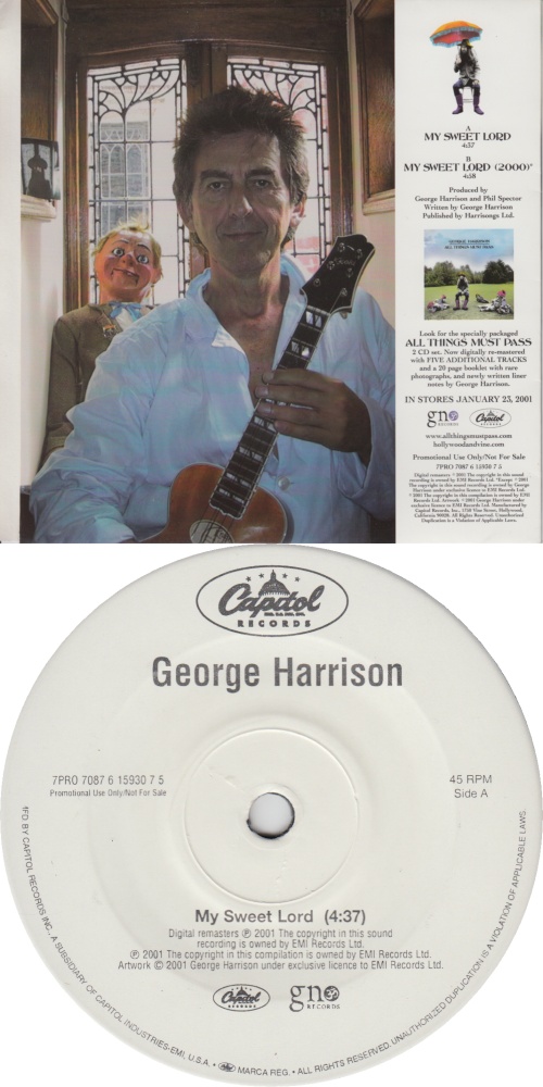 洋楽 e Harrison My Sweet Lord (RARE SET) George Harrison My Sweet Lord (RARE SET) 洋楽 e Harrison My Sweet